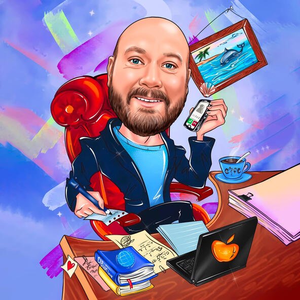 Digital Cartoon